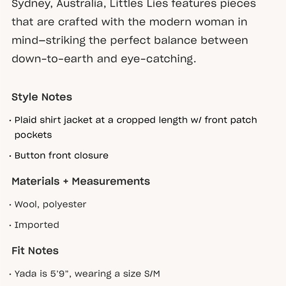 Plaid Wool Blend Jacket - Picture 4 of 8